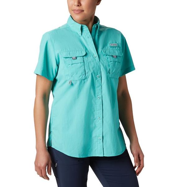 Columbia PFG Bahama Shirts Women Blue USA (US315813)